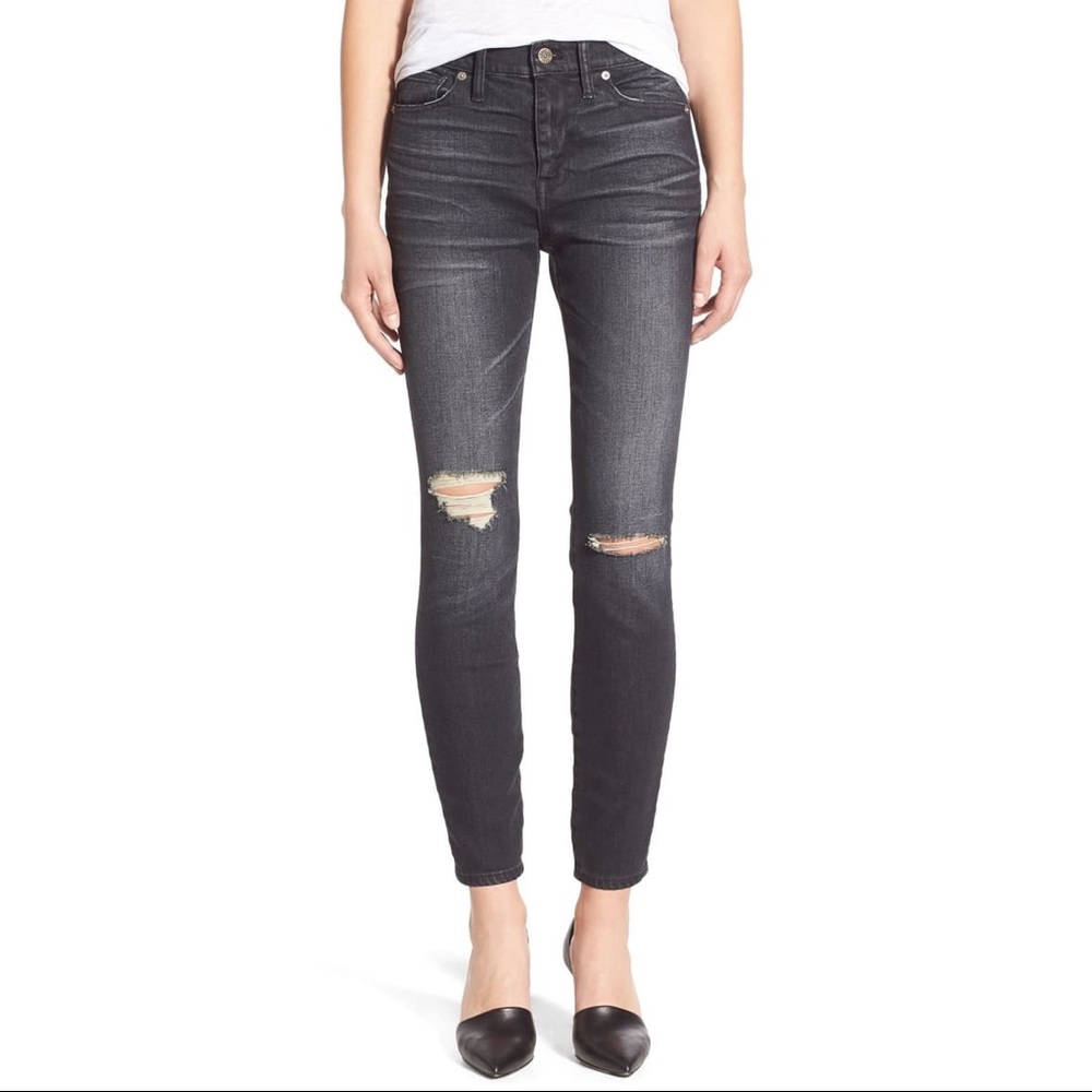 Madewell High Riser Skinny Jeans Kincaid Wash